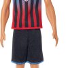 Barbie Careers USSF Soccer Fashion Ken Doll Dressed in Removable Sport-Themed Outfit & Shoes with Accessories - 1