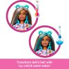 Barbie Cutie Reveal Care Bears Doll & Accessories, Series 2 Good Vibes Bear with 10 Surprises Including Color Change & Mini Bear - 3