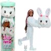 Barbie Cutie Reveal Doll & Accessories, Cuddly Series Bunny with 10 Surprises Including Color Change & Mini Pet - 1