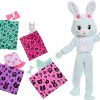 Barbie Cutie Reveal Doll & Accessories, Cuddly Series Bunny with 10 Surprises Including Color Change & Mini Pet - 5