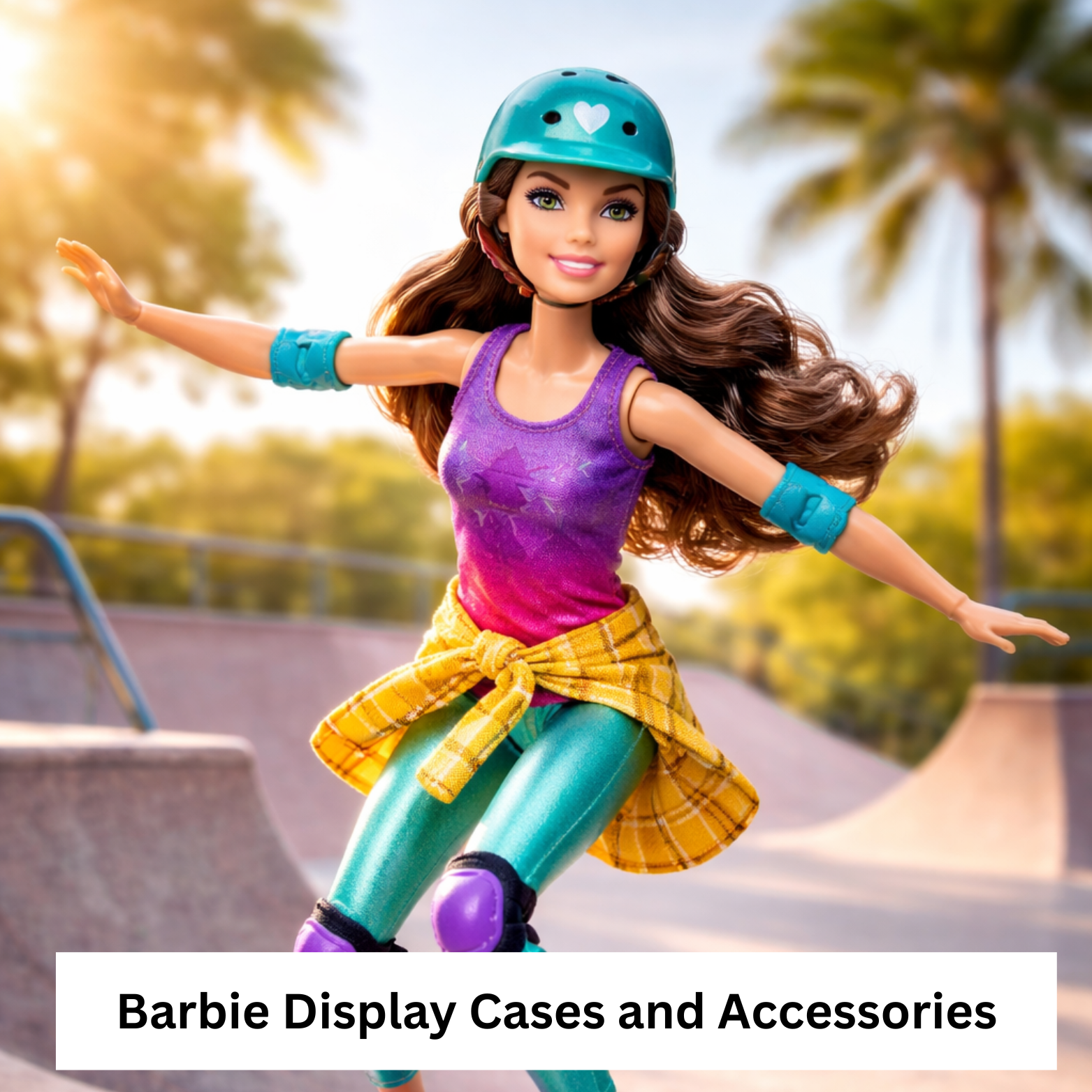 Barbie Display Cases and Accessories