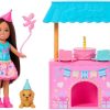 Barbie Family & Friends Club Chelsea Surprise Birthday Party Playset with Chelsea Small Doll (Brunette), Transforming Doghouse & 10+ Accessories - 5