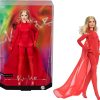 Barbie Signature Doll, Kylie Minogue Posable Collectible in “Padam Padam” Music Video Outfit with Red Bodysuit, Chiffon Cape and Lace-Up Boots - 1