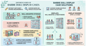 Barbie Doll Display Case Ideas