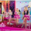 Barbie Doll Holiday Advent Calendar with 24 Clothing and Accessory Surprises Including Jacket, Skirt, Shoes, Purses, and a Pet Puppy, Blonde Doll - 1