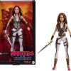Barbie Signature Doll, Teela Collectible in Jumpsuit, Sword, Doll Stand & Displayable Packaging, Motu Movie Theme - 1