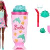 Barbie Pop Reveal Doll & Accessories, Sea Slushy Series Fashion Doll & Pet, 8 Surprises Includes Sensory Slime, and Color Change Hair - 1