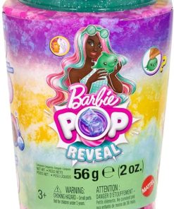 Alternative view of Barbie Pop Reveal Doll & Accessories, Sea Slushy Series Fashion Doll & Pet, 8 Surprises Includes Sensory Slime, and Color Change Hair