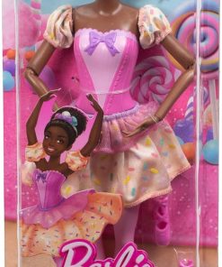 Alternative view of Barbie in the Nutcracker Land of Sweets Ballerina with Tutu and Candy Themed Accessories​​