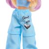 Barbie Deluxe Style Doll in Metallic Pink Barbiecore Skirt and Jacket, 4 Fashions, 4 Accessories, 4 Interchangeable Hands, 2 Shoes & Color Change Hair​​