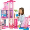 Barbie Dreamhouse Dollhouse - 2 Pools, 2 Slides, Elevator, with 9 Play Areas, Including 2 Houses, & 65+ Pieces Including Furniture & Accessories - 1