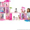 Barbie Dreamhouse Dollhouse | 2 Pools, 2 Slides, Elevator, with 9 Play Areas, Including 2 Houses, & 65+ Pieces Including Furniture & Accessories
