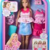 Barbie Easy to Dress Doll Featuring Easy to Dress, Snap on Fashions, Fashion Dolls with Brushable Blonde Hair - 1