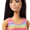 Barbie Pets Skate and Run Brunette Doll | Skating Puppy, Leash, Mat​​ching Skates, Sunglasses, and Pet Accessories