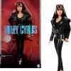 Barbie Signature Doll, Miley Cyrus Posable Collectible in Faux Leather Outfit with Hood and Heels - Faux Leather Outfit, Hood, Heels - 1