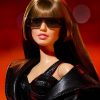 Barbie Signature Doll, Miley Cyrus Posable Collectible in Faux Leather Outfit with Hood and Heels | Faux Leather Outfit, Hood, Heels