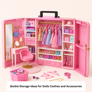Barbie Storage Ideas for Dolls Clothes and Accessories