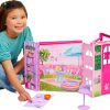 Barbie Weekend Escape House Playset - 10 Accessories Including Cookies to Bake, Kitten, 4 Play Areas, 2 Bunk Beds & 360-degree Play - 1