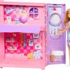 Barbie Weekend Escape House Playset | 10 Accessories Including Cookies to "Bake", Kitten, 4 Play Areas, 2 Bunk Beds & 360-degree Play