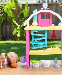 Alternative view of Barbie Doll and Playset with Coop, Animals, Dough, Molds and More, Hatch and Gather Egg Farm