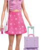 Barbie, Family & Friends Malibu Limitless Adventure Blonde Fashion Doll - Luggage and Travel-Themed Accessories - 1