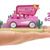 Barbie Mini Land Movie-Inspired Vehicle Collection, Includes 8 1.5-inch Dolls & 4 Vehicles Inspired by the Film