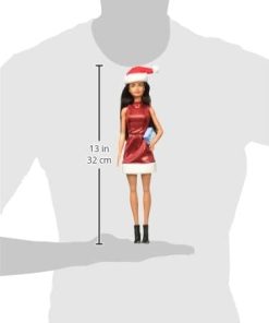 Alternative view of Barbie Santa Doll (Brunette Brown Hair)