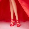 Barbie Signature Doll, 2026 Holiday Blonde Fashion Doll Wearing Red Gown with Bow, Seasonal Collector Doll in Displayable Packaging & Doll Stand