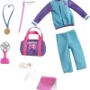 Barbie Team Stacie Doll And Gymnastics Playset With Spinning Bar And 7 Themed Accessories For 3 To 7 Year Olds
