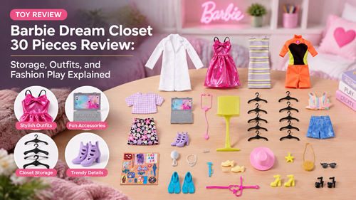 Barbie Dream Closet 30 Pieces Review: Storage, Outfits, and Fashion Play Explained