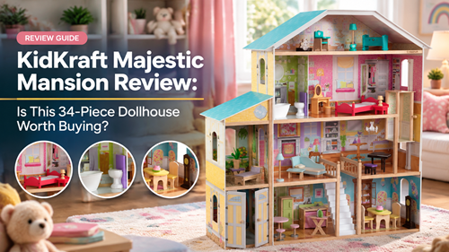 KidKraft Majestic Mansion Review: Is This 34-Piece Dollhouse Worth Buying?
