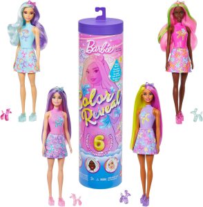 Barbie Color Reveal Mermaid Series Doll & Accessories with 6 Surprises