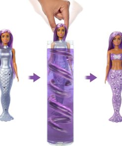 Alternative view of Barbie Color Reveal Mermaid Series Doll & Accessories with 6 Surprises